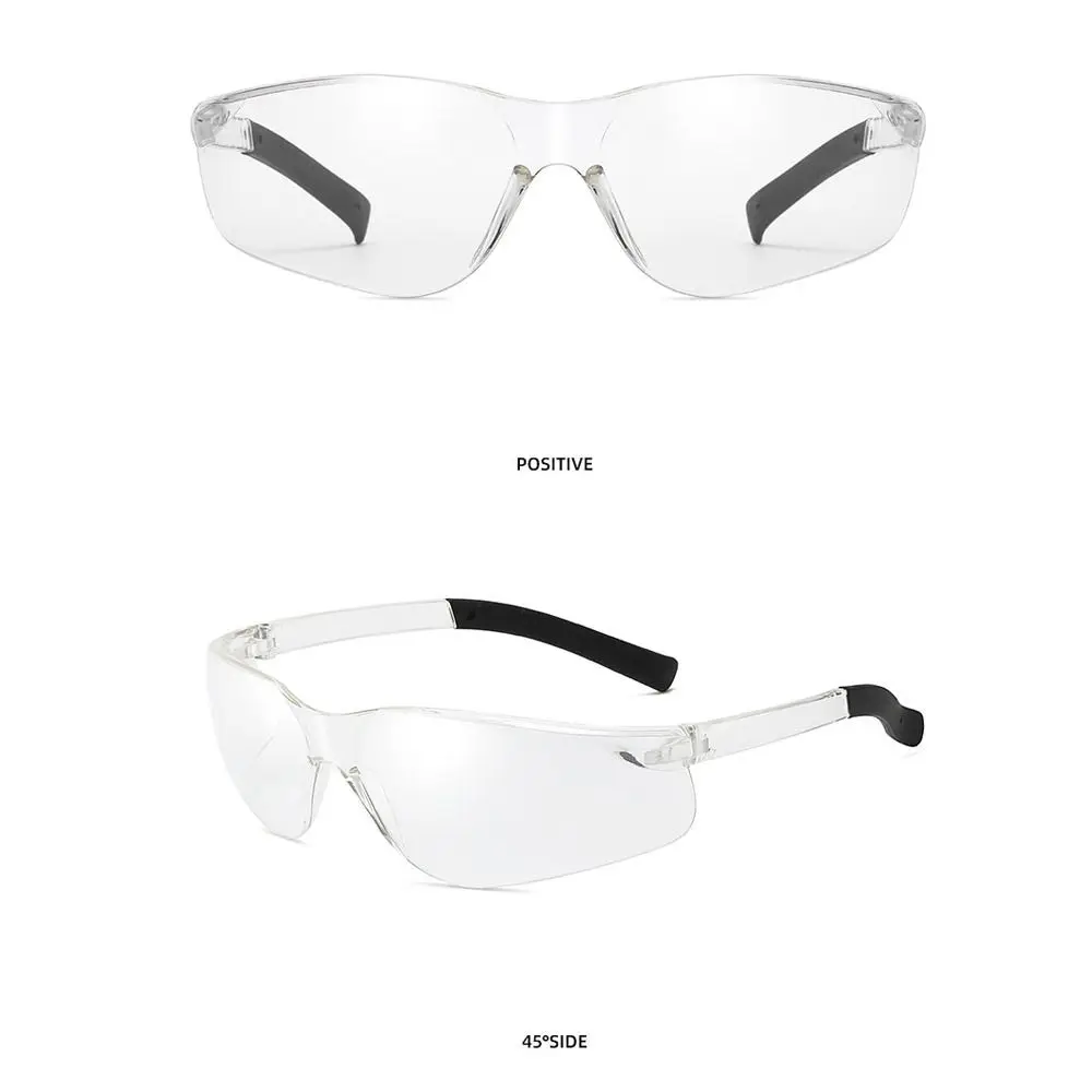 Durable Impact Resistant Safety Glasses Anti-foggy Polycarbonate Eye Protection Goggles UV Protection Lens for Lab
