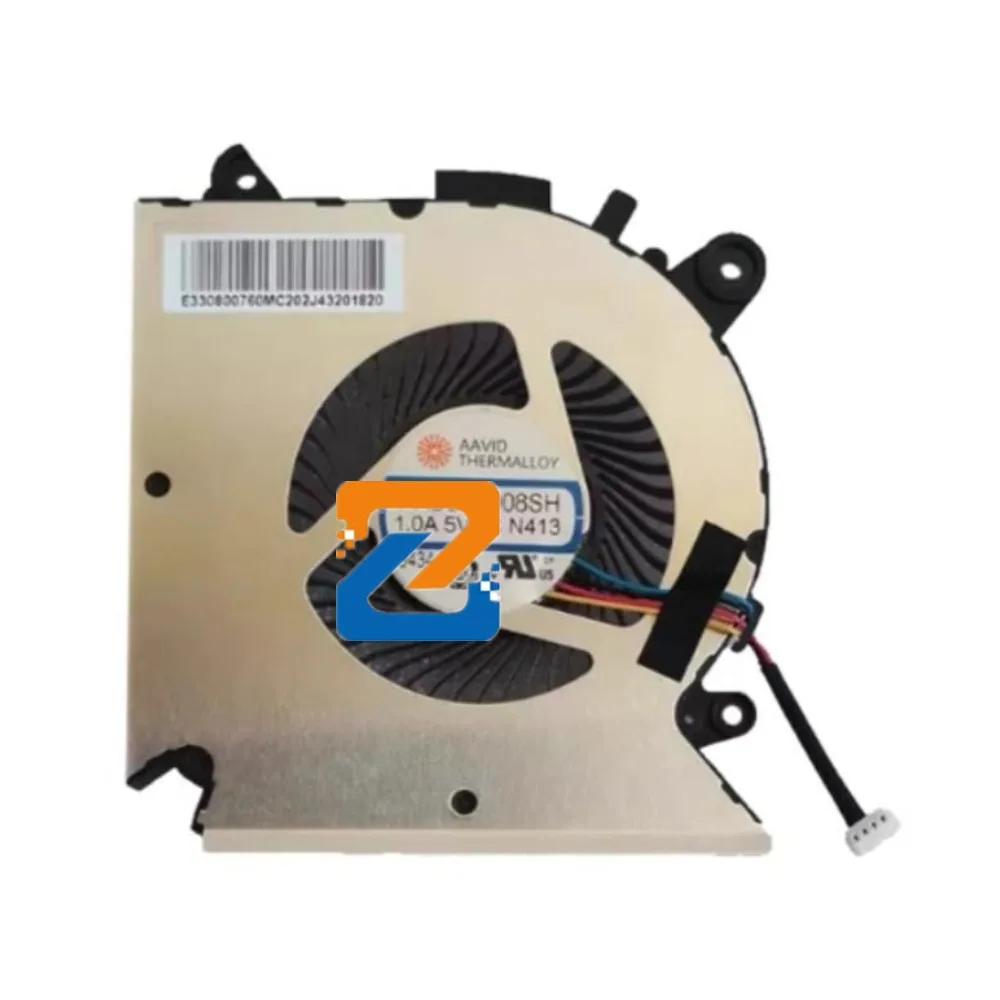 

New Original Laptop CPU Cooling Fan For MSI GF63 MS-16R1 MS-16R2 Cooler Radiator Fan 1.0A 5VDC N413 PABD08008SH