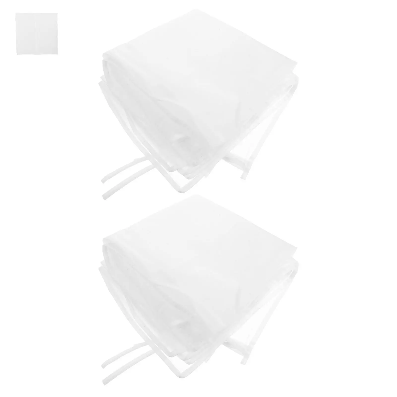 2Sets Wardrobe Closet Dust Covers Translucent Clothing Rack Cover Open Closet Clothes Dustproof Cover 43x43 Garment Covers