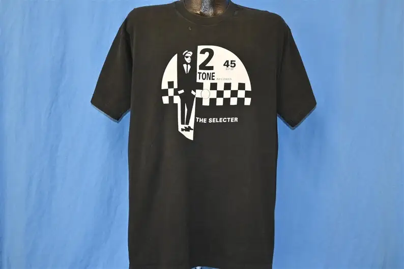 90s The Selecter Hairspray Tour 1995 2 Tone Ska Revival Double Sided t-shirt Extra Large