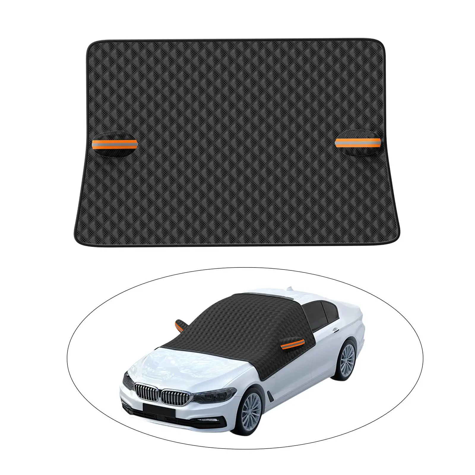 Car Snow Windshield Cover Frost Cover Large Windshield Cover for Ice Frost and Snow Most Cars Trucks Suvs Harshest Weather