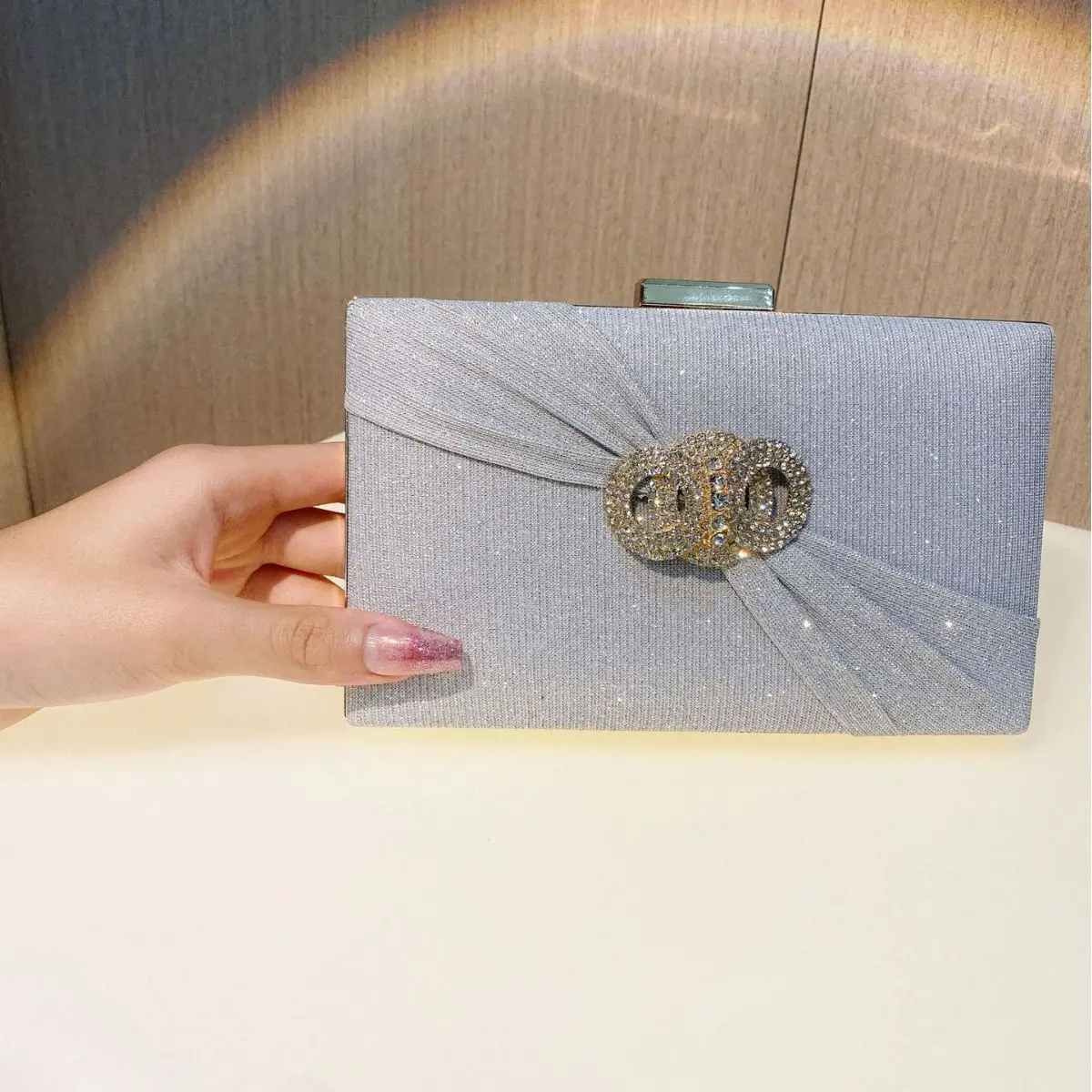 Sequin Evening Bags Luxury Women Party Banquet Glitter Clutch Lady Wedding Clutches Handbag Diamonds Shoulder Bag Bolsas Mujer