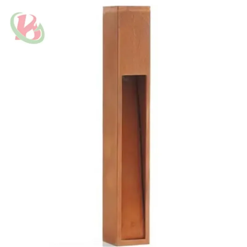 Waterproof Outdoor Professional Corten Steel Rust Light Box