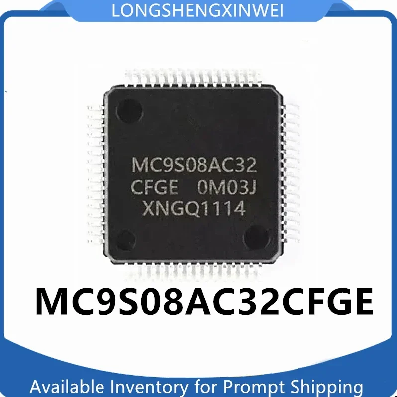 

1 шт. MC9S08AC32 MC9508AC32 MC9S08AC32CFGE совершенно новая микросхема