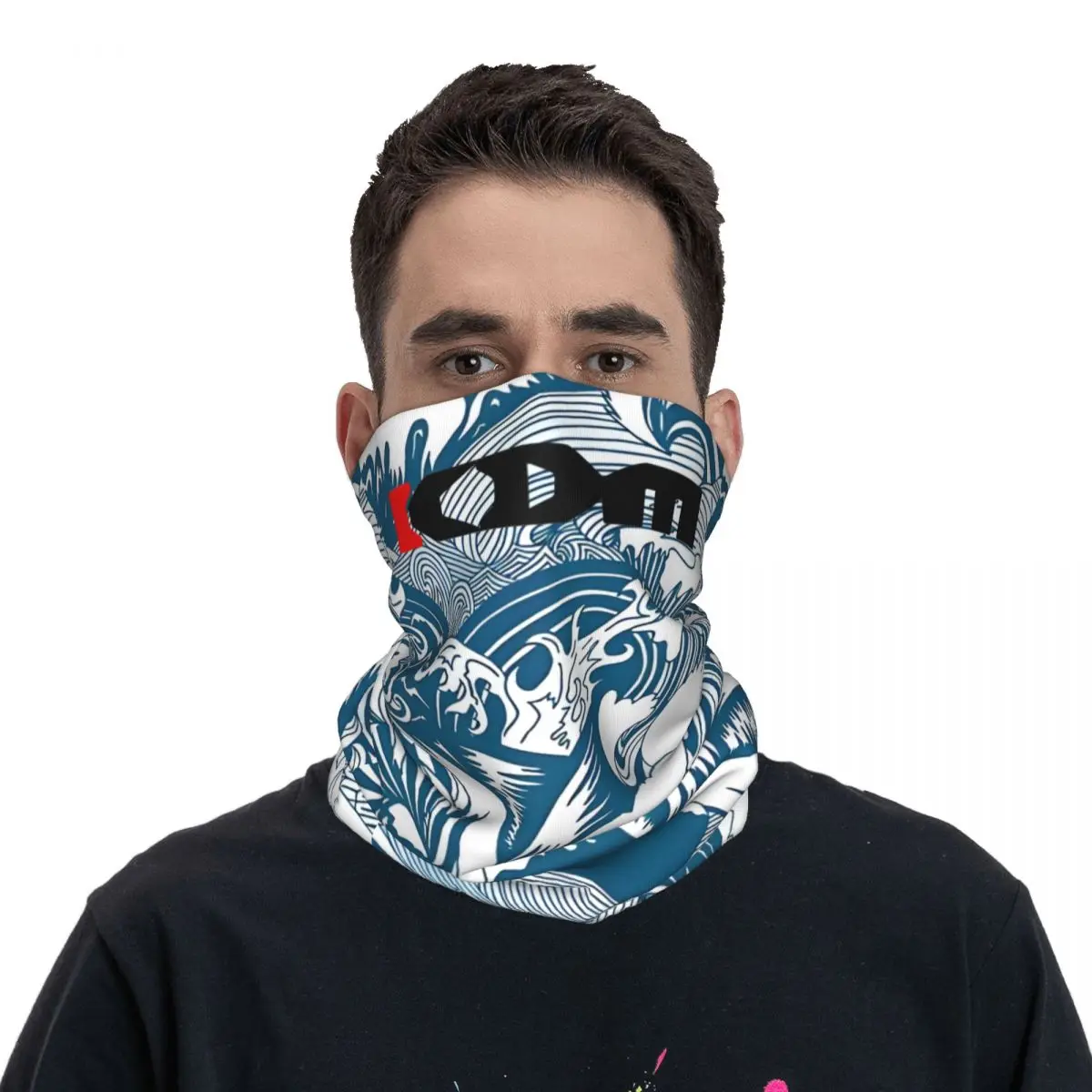 KDM Sticker Bandana Neck Cover Motorcycle Club KDM Face Scarf Running Unisex Adult Winter