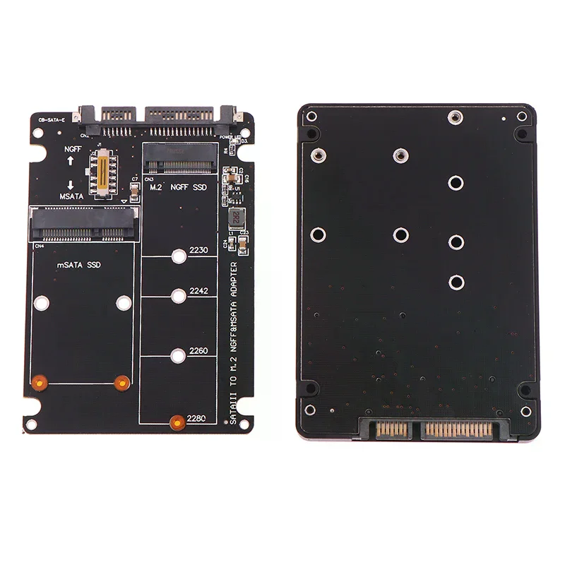 NGFF to SATA conversion card MSA+NGFF conversion card SATA to NGFF to SATA adapter box