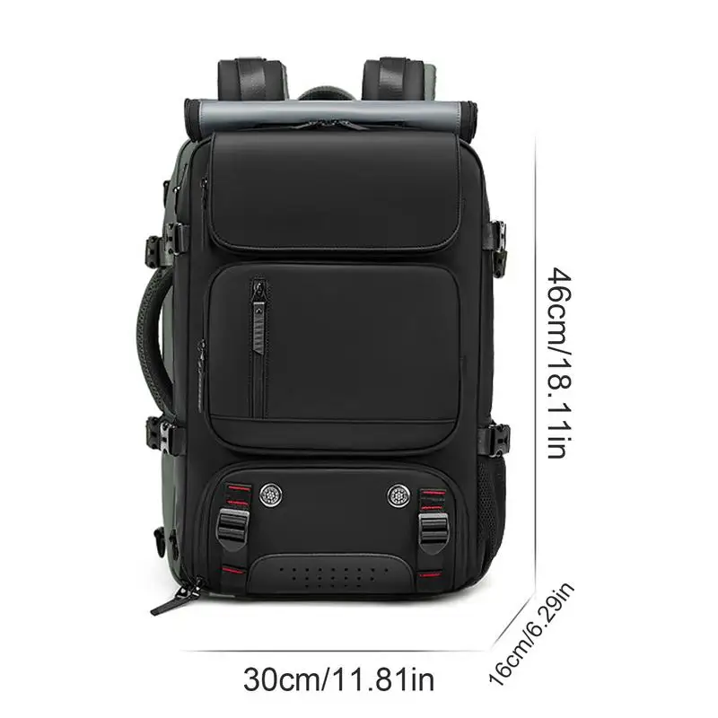 Travel Men 16 inch Laptop Backpack vacuum compression Backpack Business Large Capacity school Backpack expand outdoor backpack