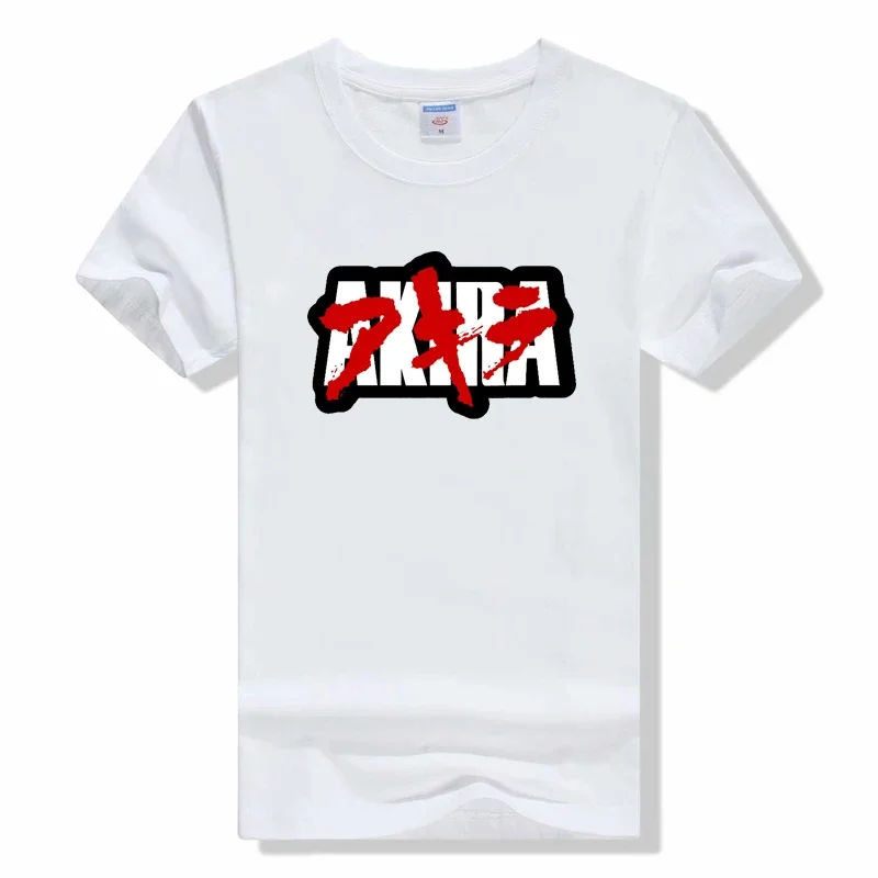 

Vintage Shirt Akira Game Anime Movie Japan Black T-Shirt summer fashion casual o-neck t shirt