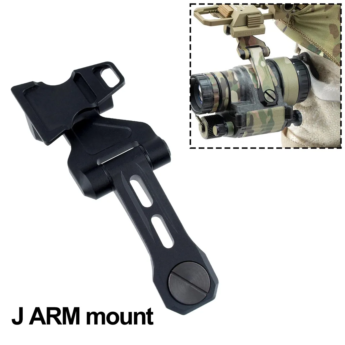 Wilcox Metall L4G24 NVG-Halterung L4 G24 Halterung für PVS15 PVS18 GPNVG18 Nachtsichtbrille Fast OPS Helmteile – Detail 13