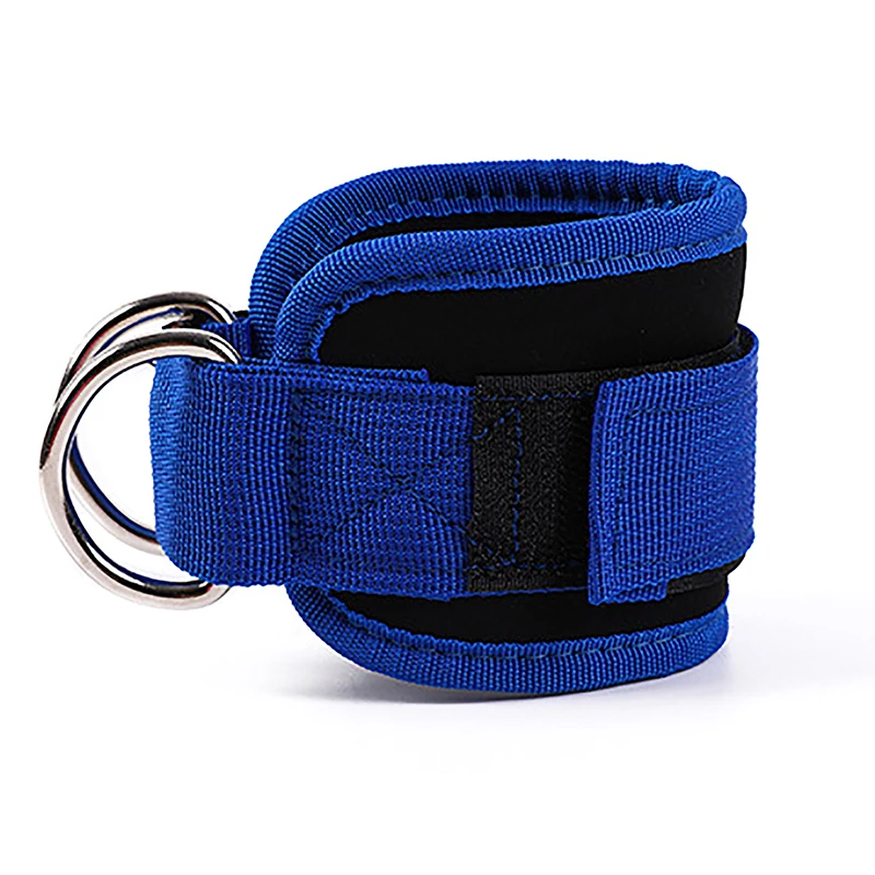 Correas de tobillo ajustables, doble anillo en D, puños de tobillo para entrenamientos, glúteos, piernas, soporte de entrenamiento de fuerza, seguridad deportiva, Abductor