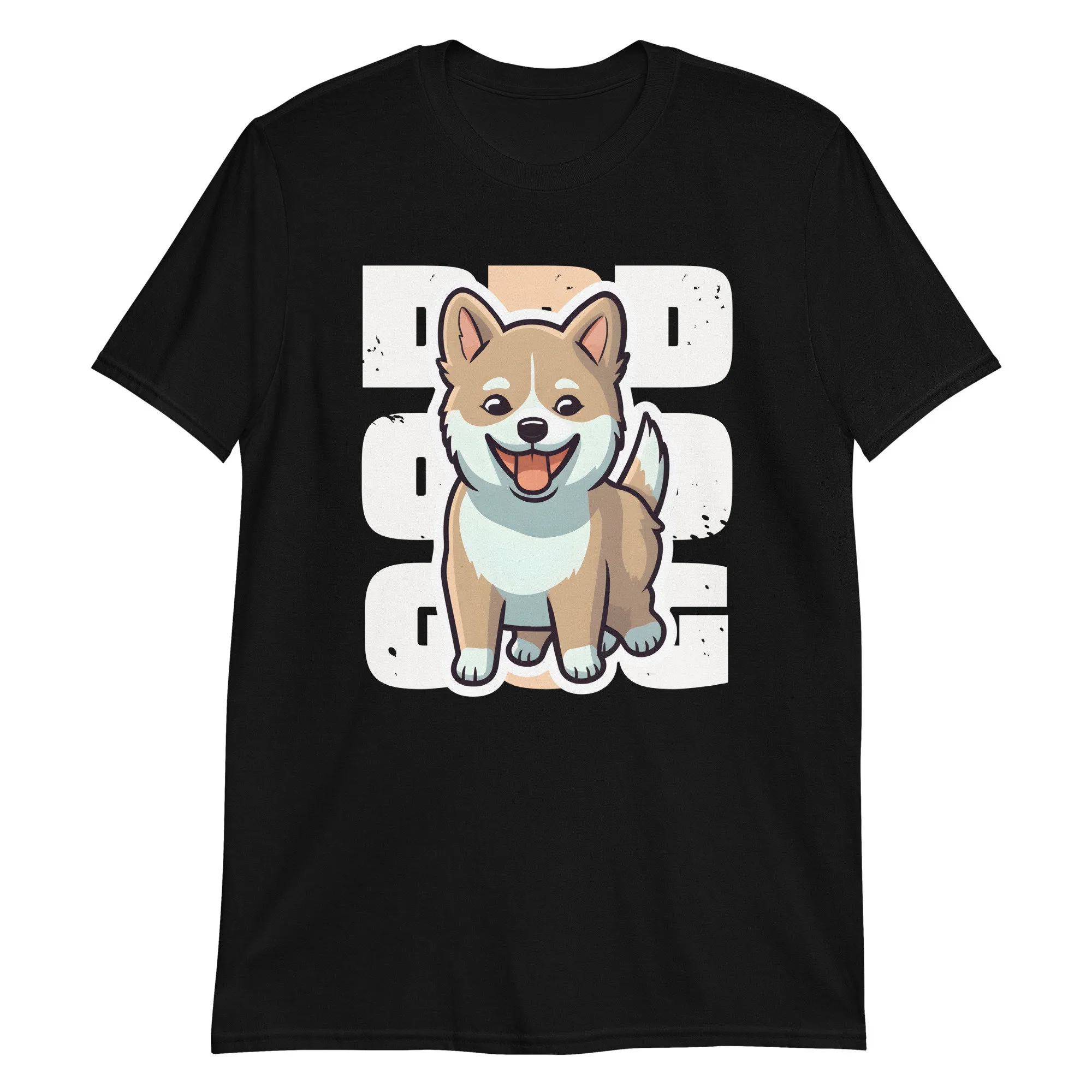 Wagging A Delightful Dog Display T Shirt