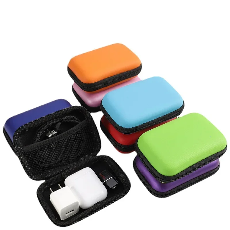 1Pc Mini Camera Case Bag Multi-functional Earphone Bag Video Waterproof Digital Portable Bag EVA Storage Box Storage Bags