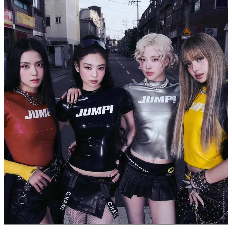 

Универсальная футболка с короткими рукавами и круглым вырезом по индивидуальному заказу для женской одежды, сексуальный топ, платье для джазовых танцев