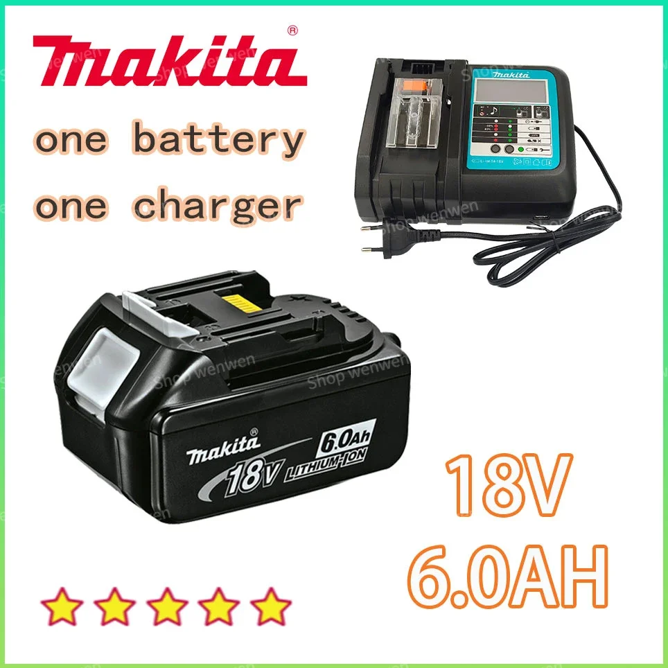 

Makita 100% оригинальный 18 в Ач со стандартной литий-ионной заменой BL1850 BL1860B BL1860 Makita аккумуляторная батарея для электроинструмента