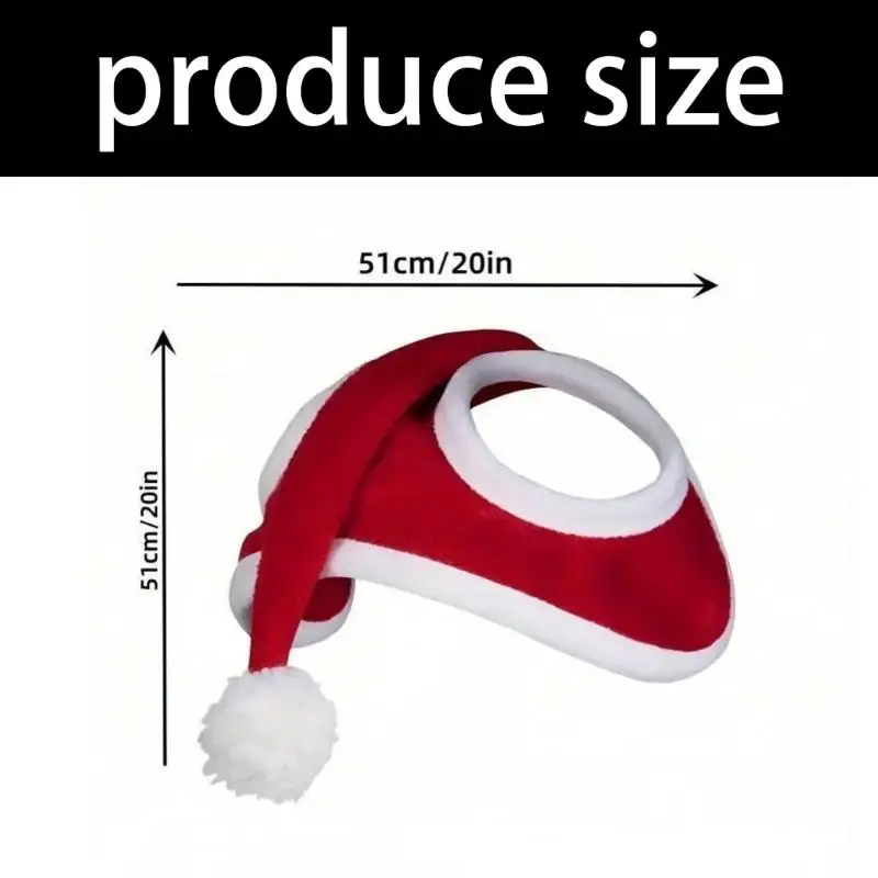 R6FE احتفالي عيد الميلاد قبعة الحصان تنفس البوليستر تصميم عطلة الفروسية قبعة