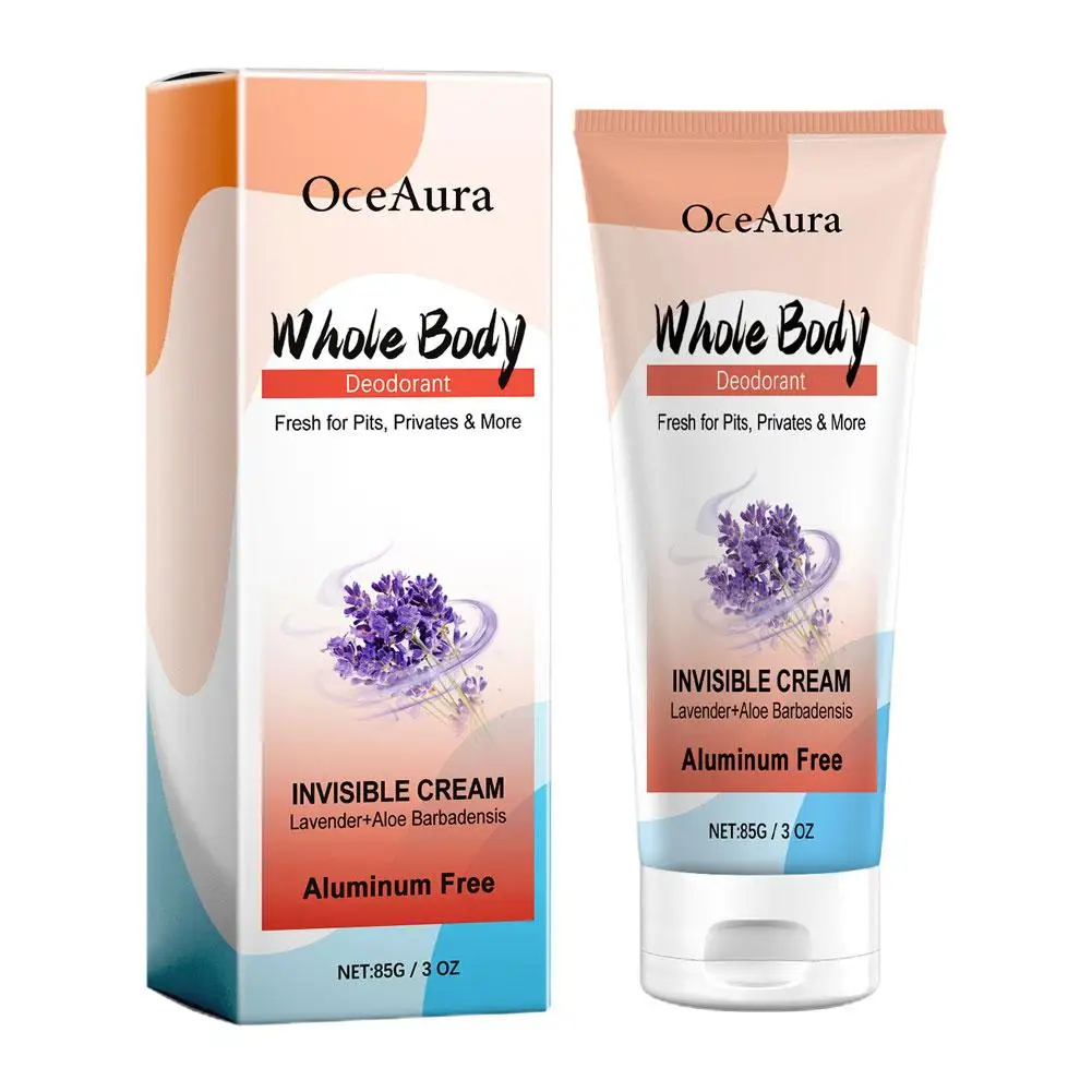 Whole Body Deodorant Long Lasting Odor Control Body 85g Fragrance Cream Balm Lavender Deodorant Underarm G3G7