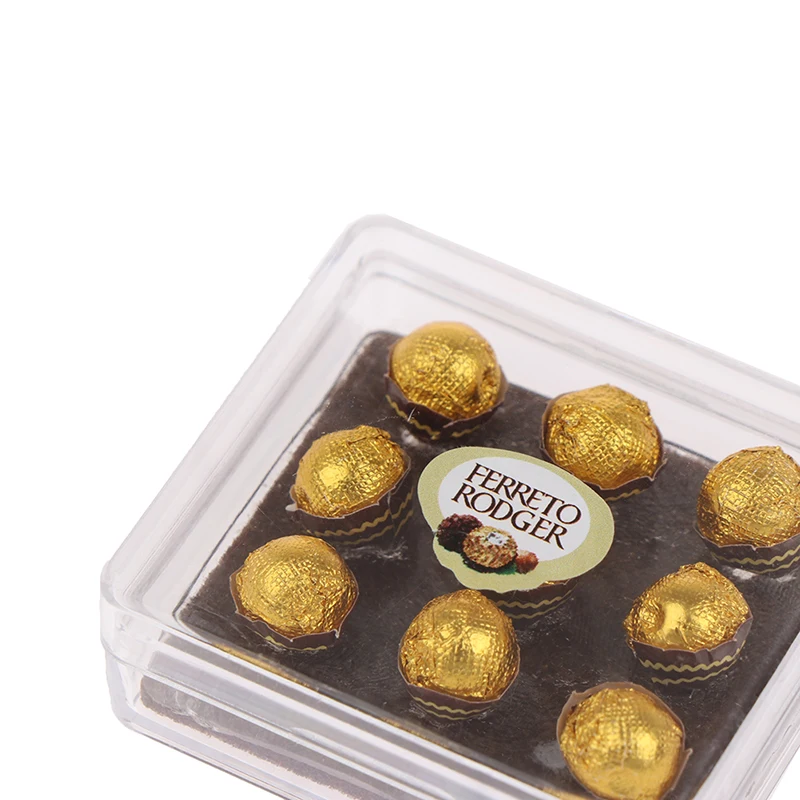 1:12 Dollhouse Miniature Chocolate Gift Box Model Food Toy Kitchen Accessories