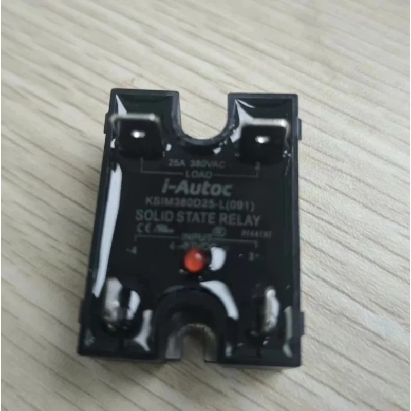New for i-Autoc KSIM380D25-L Solid State Relay 25A 380VAC 4-32VDC Input Mini Single Phase for Soul23 Coffee Machine
