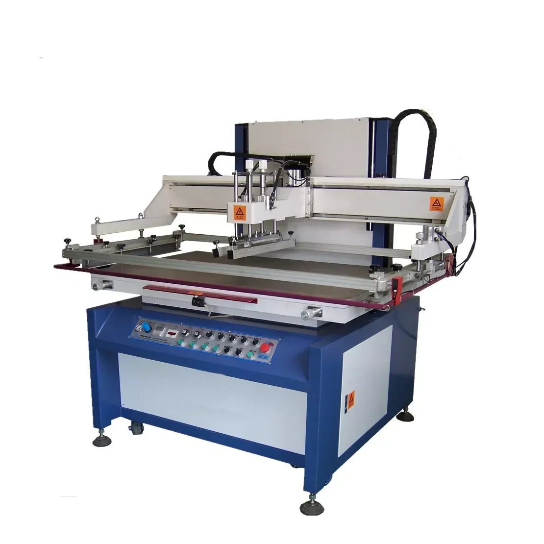 Screen Printer Vertical Semiautomatic Screen Printing Machine For Paper Gift Box,label,glass