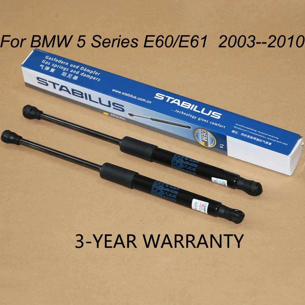 

Original Car-styling Front Hoods Bonnets Gas Spring Strut Lifters For BMW 5series E60 E61 520 525 530 528 (2003---2010 ) 313mm