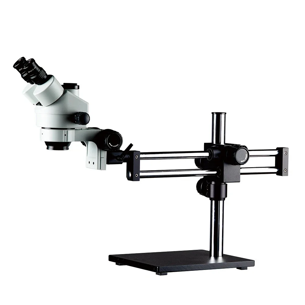 

Prepared Slide Set Microcirculation cover drape handle cell phone operating Double Boom Stand Trinocular Zoom Stereo Microscope