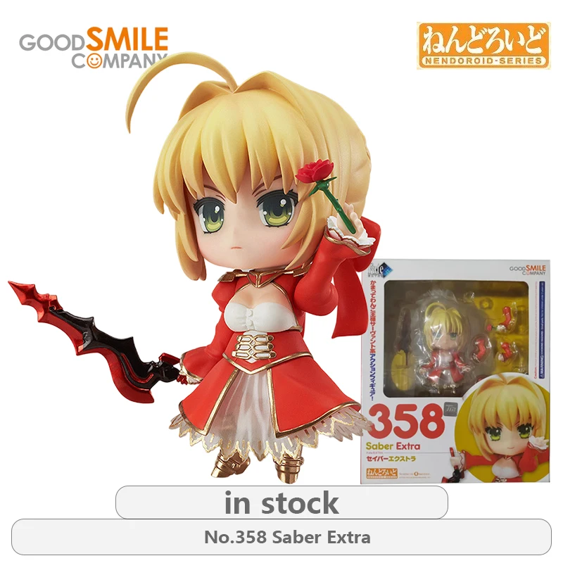 Gsc original nendoroid destino/stay night série sabre zero anime figura de ação modelo brinquedos modelo móvel ornamentos presentes para meninos