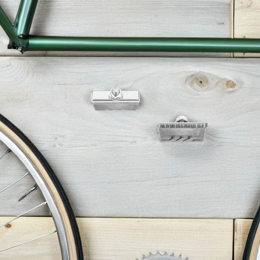 

15Pcs Bicycle Brake Pads Reliable Stopping Power for Mountain Folding Cargo Bikes Easy Install Safe Ride Modern Design