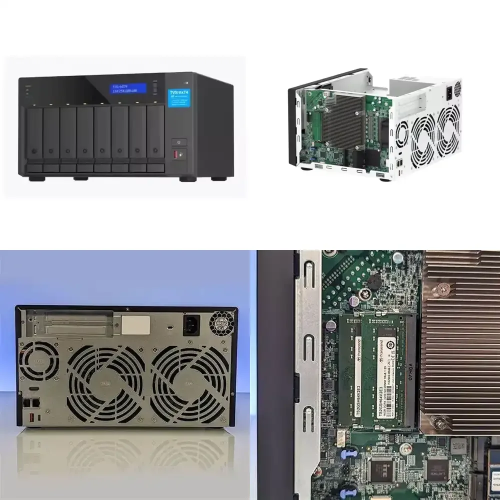 Orig inal TVS-h874-i5-32G QNAP 12th Generation of Int el Core Multicore Processors NAS Networking Storage Hybrid Storage