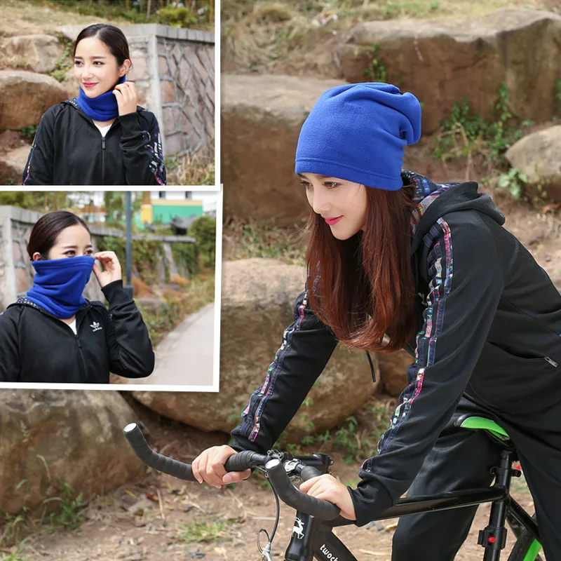 Radfahren Wandern Camping Jagd Laufen Polar Fleece Halsrohr Schal Bandana Fahrrad Motorrad Gesichtsmaske Bandana Magic Schal Herren
