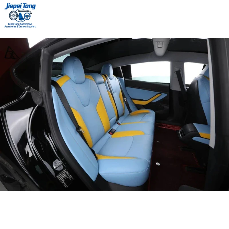 Suitable for Tesla 3/ X/ Model Y Customized Accessories Leather Seat Covers Sports Car Seats