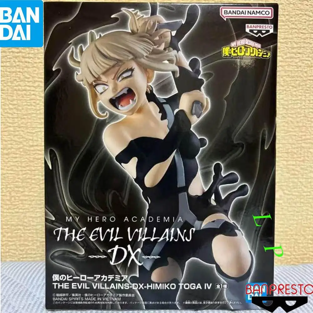 

Banpresto BANDAI Toga Himiko Four My Hero Academia, новинка, точечные товары, аниме-фигурка, модель, настоящая игрушка в штучной упаковке