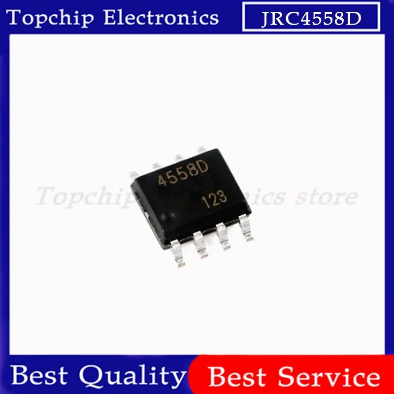 10-50Pcs JRC4558D 4… - image