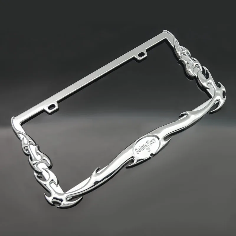 American eagle skull flame scorpion plastic license plate holder license plate frame license plate frame - view 4