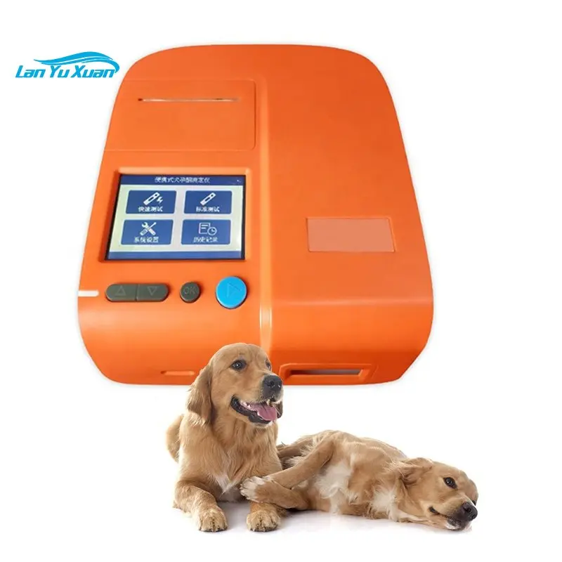 

GooDoctor Dog Ovulation Tester Rapid Check Fluorescence Immunoassay Portable Canine Pregnancy Analyzer