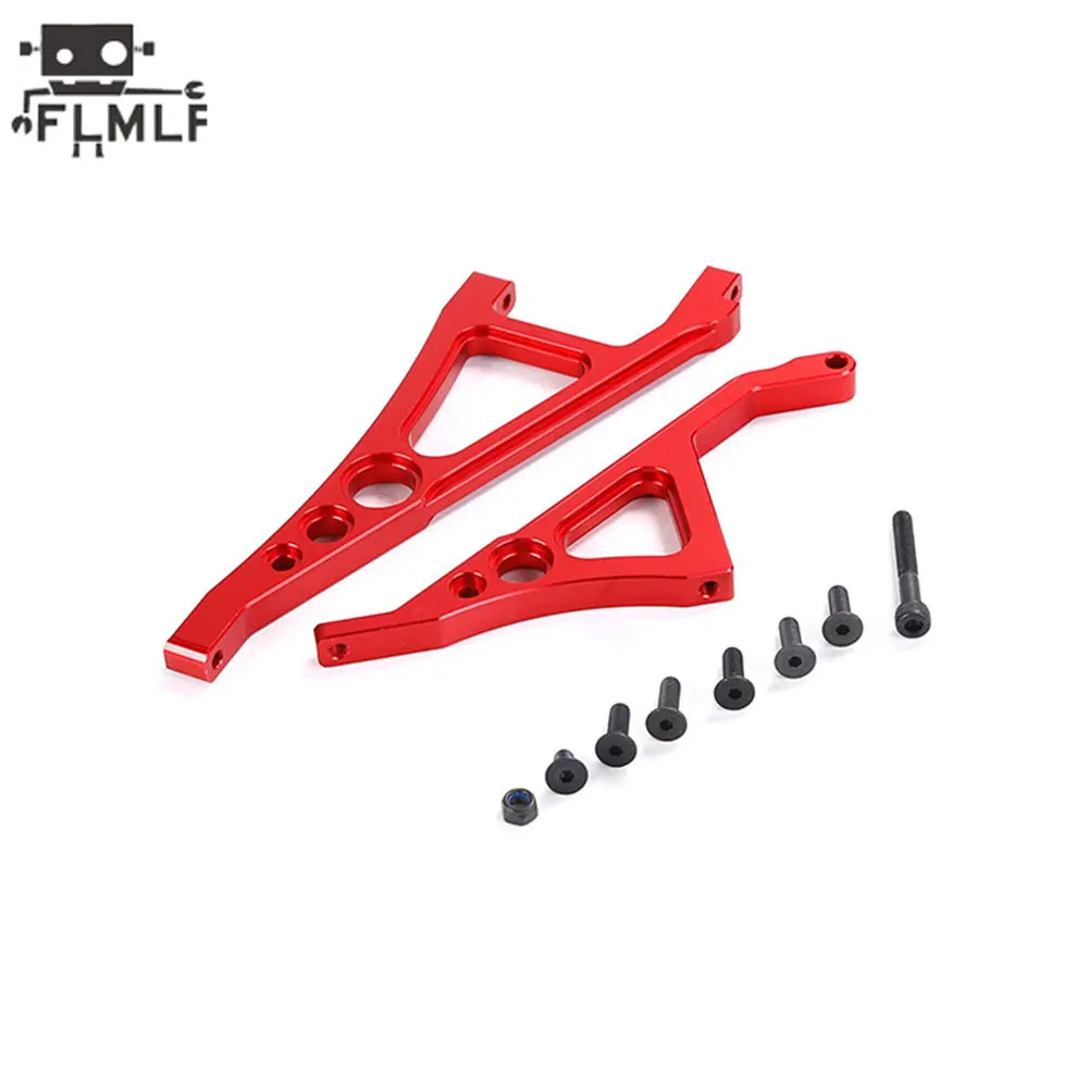 1/5 Rc Gas Car New CNC Metal Support Beam Kit of Front Rear Brace for 1/5 Losi 5ive-t Rofun Rovan LT King Motor X2 Truck Parts