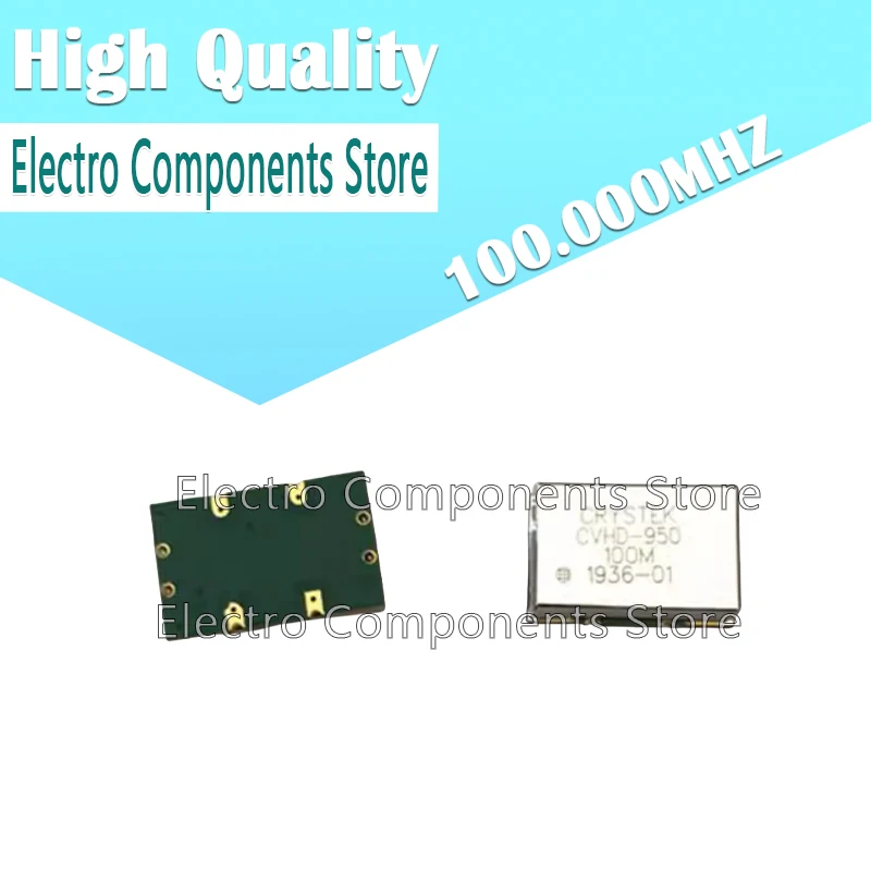 VCXO Voltage Controlled Crystal Oscillator 4Pin SMD CVHD-950-100.00 100.00MHZ 100MHZ 100M CMOS 3.3V CRYSTEK 9*14mm SMD-4 100.000