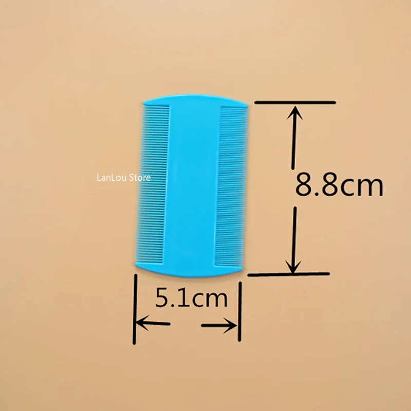 Double Sided Head Lice Comb Protable Fine Tooth Head Lice Flea Nit Hair Combs for Styling Tools Hair Comb Hair Accessories