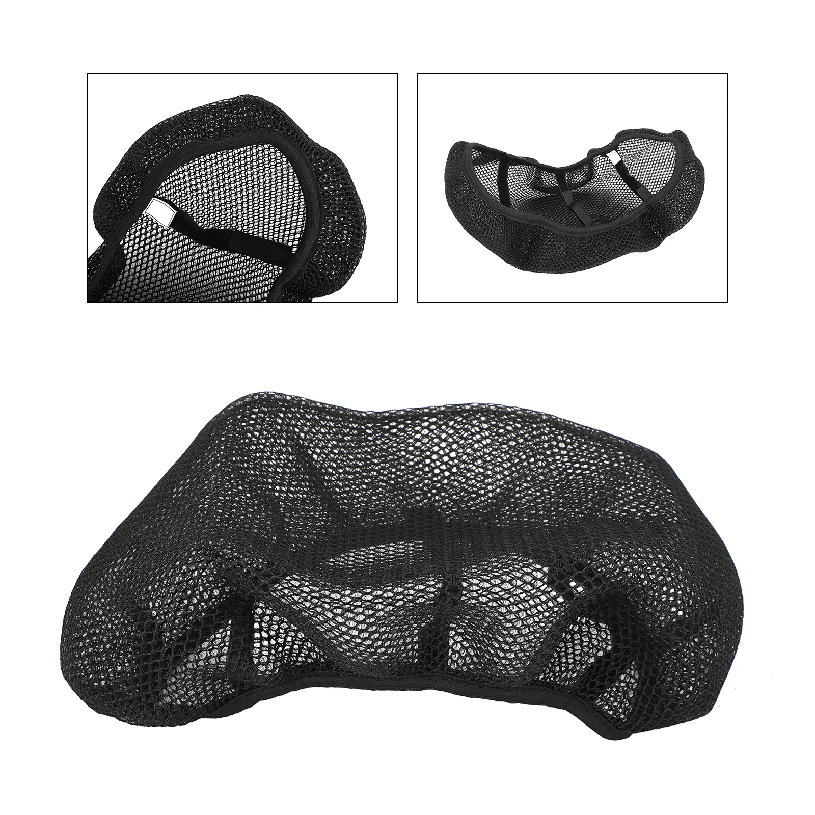 Topteng Heat-Resistant Net Seat Mesh Cover Universal For Motorcycle Scooter Motorbike XXXL Motorcycle Accessories