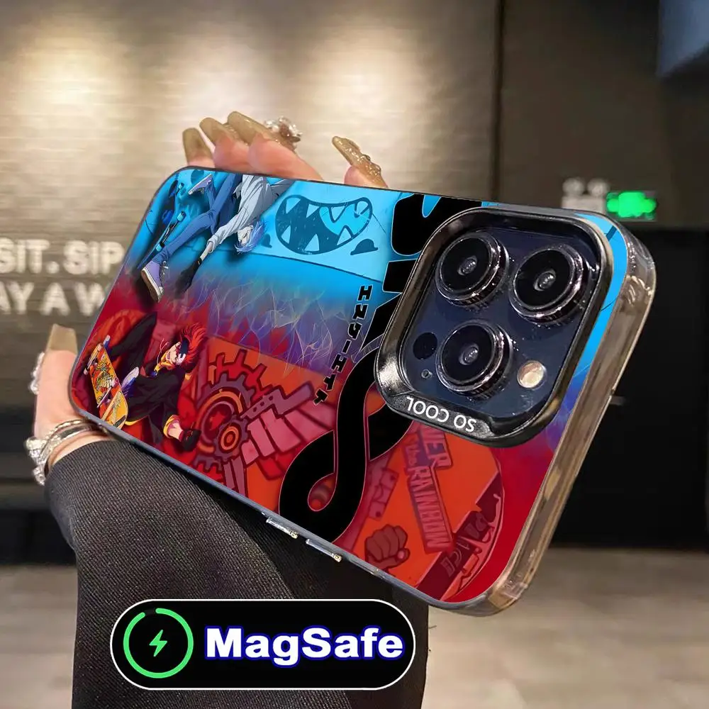 

SK8 Чехол для мобильного телефона Infinity для iPhone 16, 15, 14, 13, 12, 11 Pro Max Plus MagSafe, полупрозрачный цветной чехол, роскошный чехол