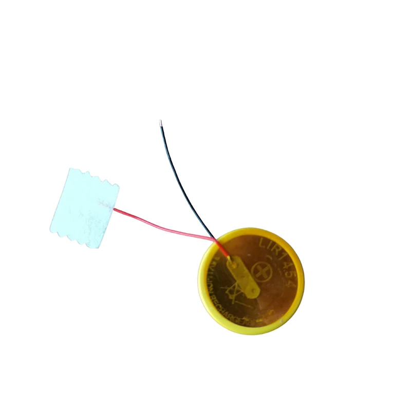 LIR1454 LIR 1454 3.6V Rechargeable Li-ion Lithium Battery With 2 Wire For TWS Wireless Bluetooth Headset Replaces CP1454