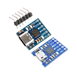 CP2102 Type-C/Micro USB to UART TTL 6PIN Connector Module Serial Converter STC Replace FT232