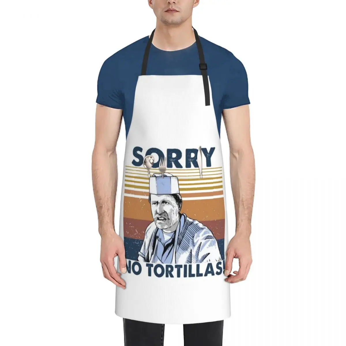 

Blood in blood out - Sorry No Tortillas Apron barber men Customizable Woman Kitchen For Men Chef Uniform For Men Apron