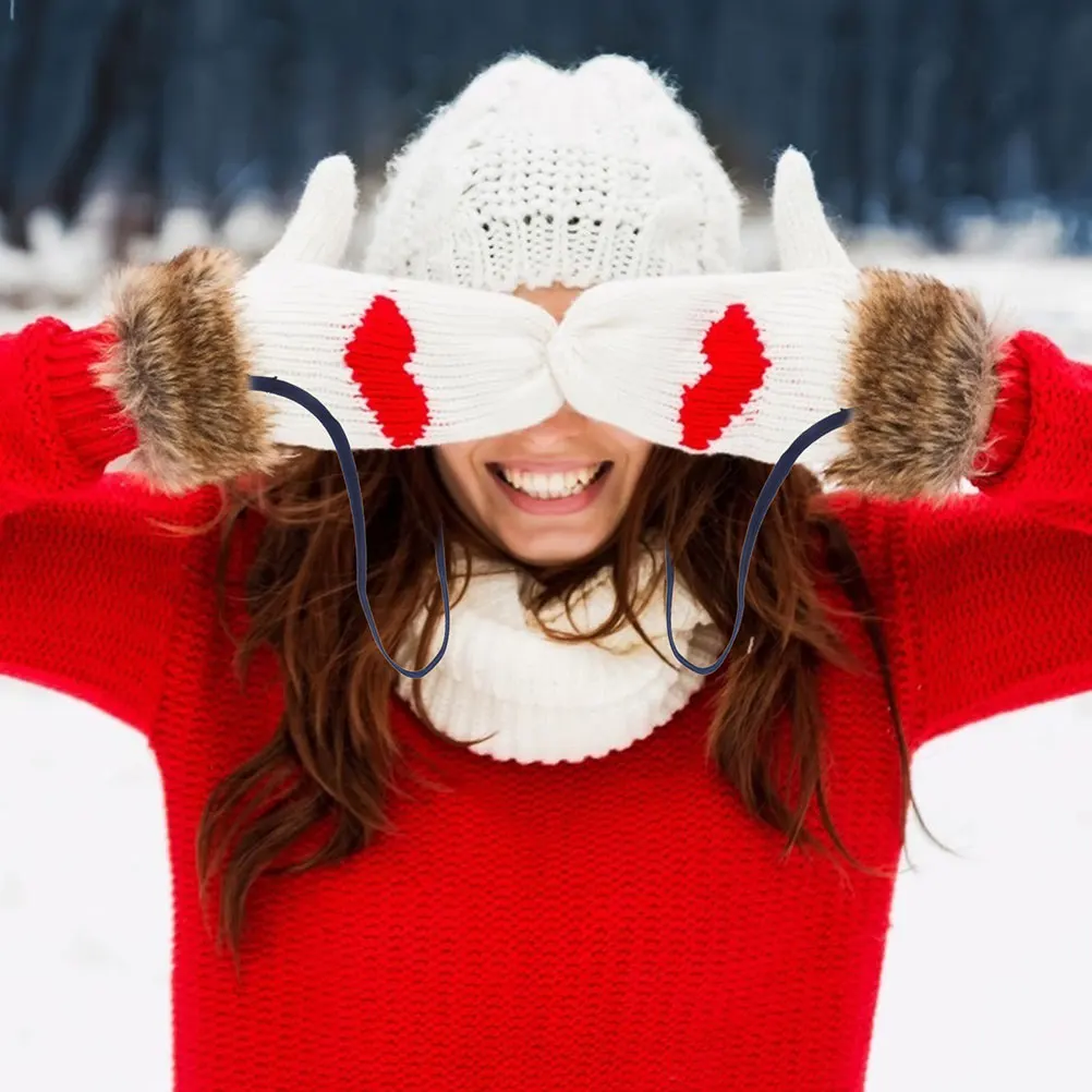 2 قطعة حامل القفاز لمشبك معدني قوي على قفازات الأقواس على سلسلة قفاز مرفق ملحقات السلامة الشتوية لـ #6