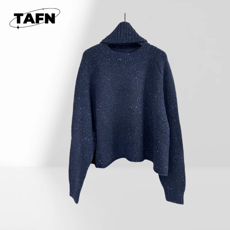 

Premium Wool Pullover for Woman, Comfortable and Warm for Fall & Winter Elegant and Comfortable for Cold Days AI0926