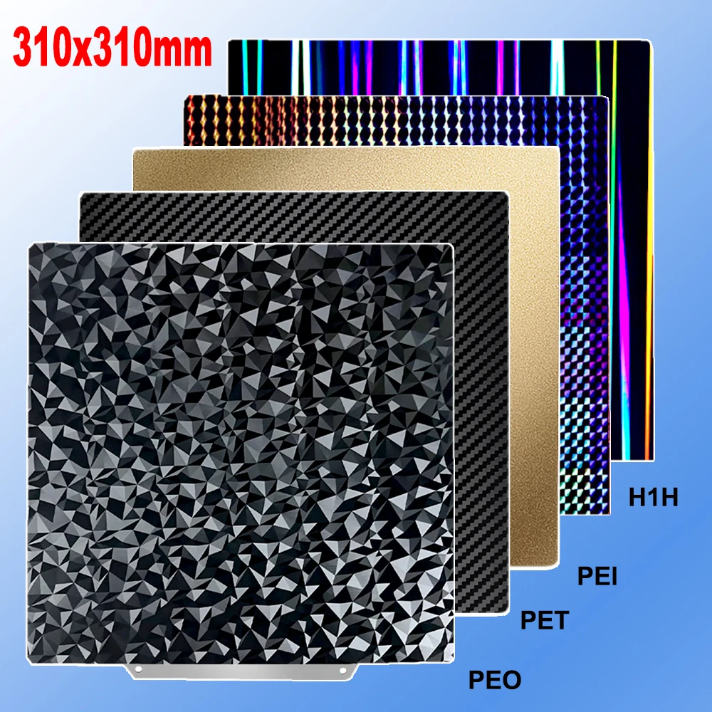 

For Artillery SW-X2 SW-X1 Creality CR-10S CR10 Anet A8 Plus E12 QIDI Plus 4 BIQU Thunder PEI Sheet 310x310 Magnetic Build Plate