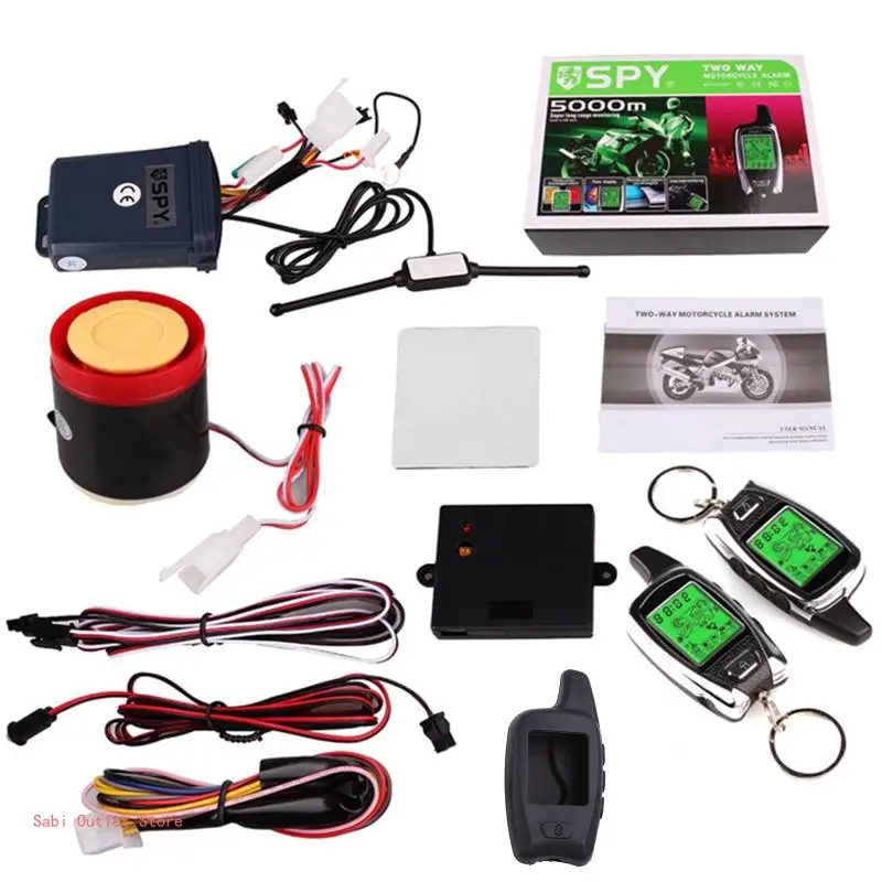 

Anti-theft Alarm Systems 12V Warning Alarm Remote Control for Motorcycle