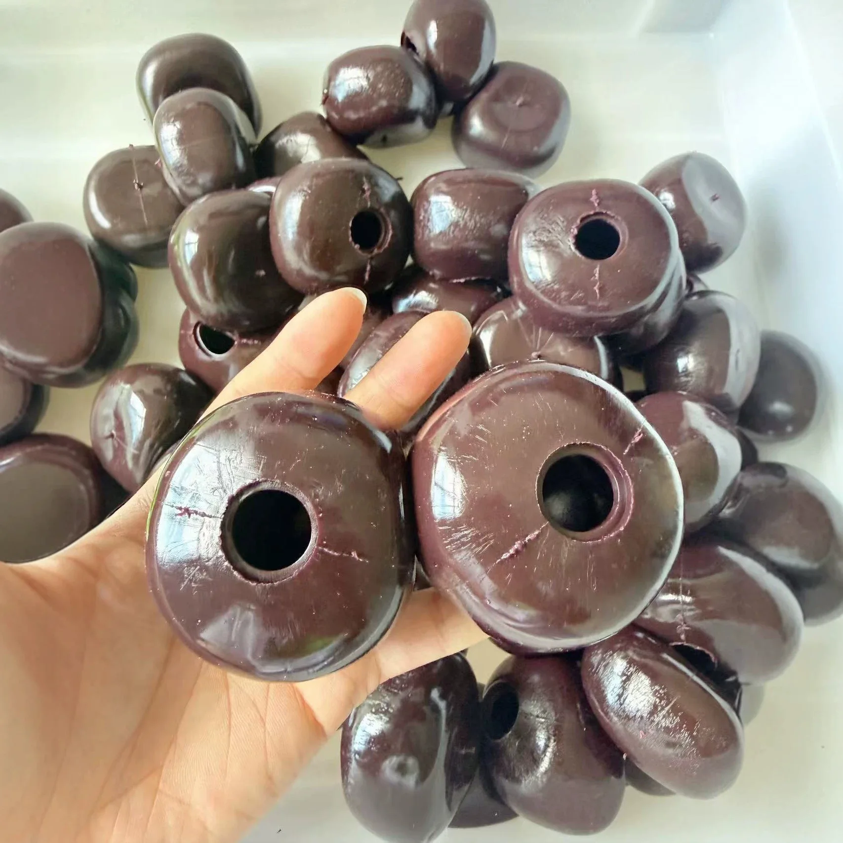 Mangosteen Ball Skin Sphere TRP Squishy Gießformen Werkzeuge DIY Leere Ballhaut Handgemachtes Ball-Dekompressionsspielzeug mit langsamem Rückprall – Detail 1