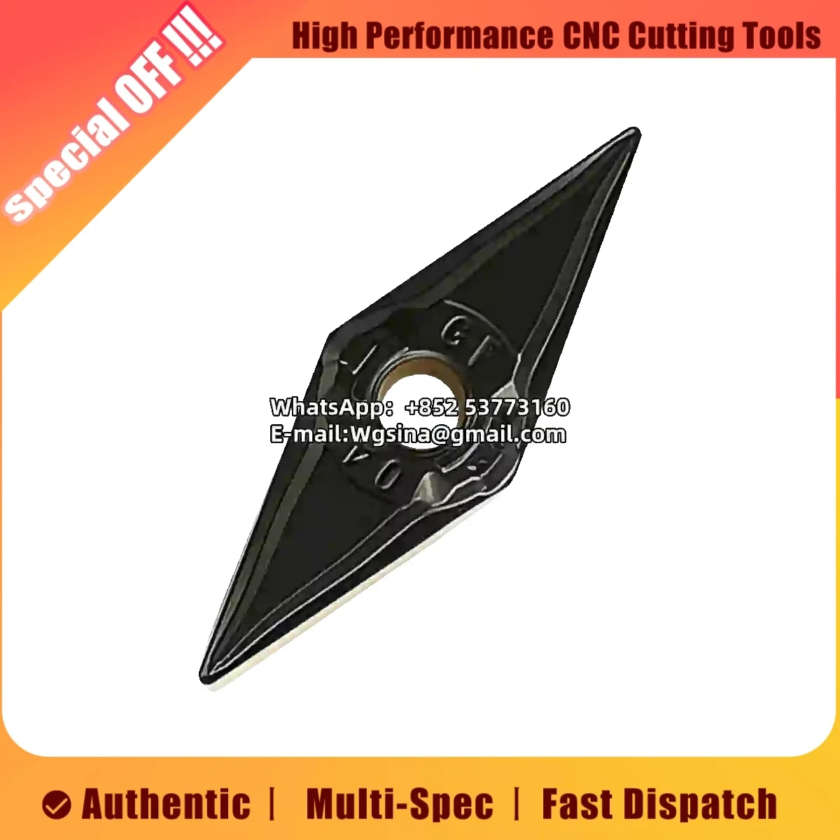 

Оригинальный VNMG 16 1604 160404 160408 160412-GT HS8115 HS8125 Токарное лезвие с отрицательным углом