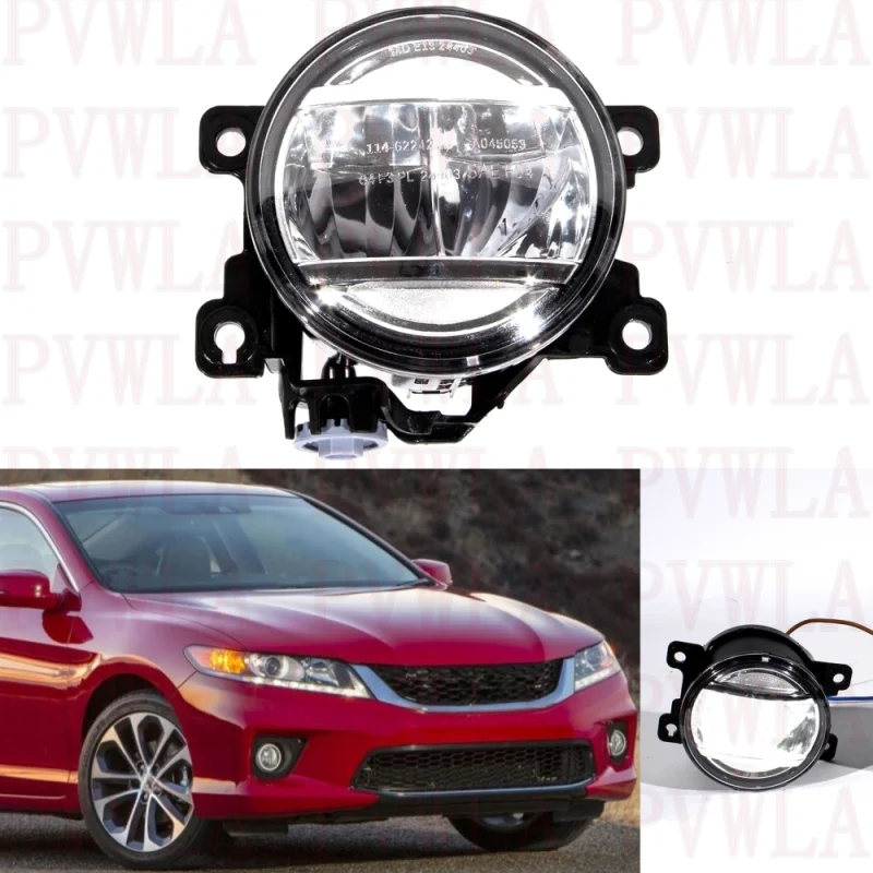 

Right Side Front Bumper Fog Lights Lamp With LED Bulbs 33950-TEY-Y01 For Honda Accord Coupe 2013 2014 2015