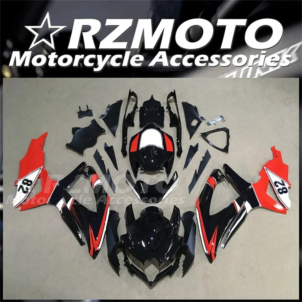 

Injection Mold New ABS Whole Fairings Kit Fit for Suzuki GSX-R 600 750 K8 2008 2009 2010 08 09 10 Bodywork Set Red Black